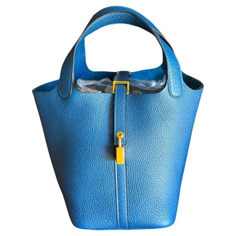 hermes picotin 18 col feu|hermes picotin 18 deep blue.